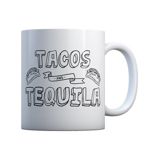 Mug Tacos and Tequila Ceramic Gift Mug