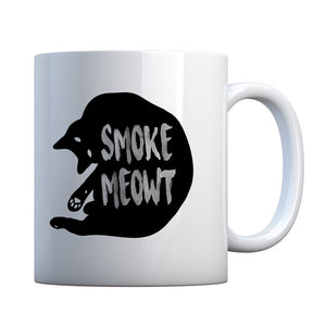 Mug Smoke Meowt Ceramic Gift Mug