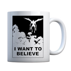 I Want to Believe Shinigami Ceramic Gift Mug