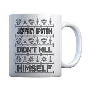 Jeffrey Epstein Ugly Christmas Sweater Ceramic Gift Mug