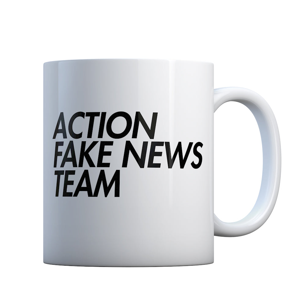 Action Fake News Team Gift Mug