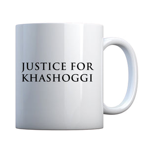Justice for Khashoggi Ceramic Gift Mug