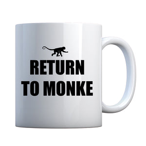 Return to Monke Ceramic Gift Mug