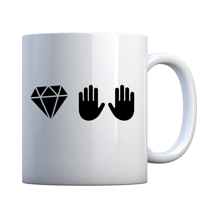 DIAMOND HANDS Ceramic Gift Mug