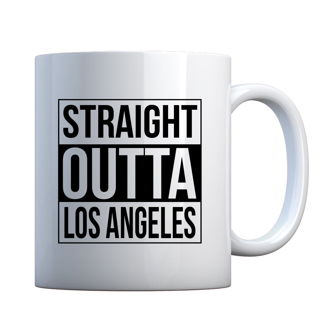 Straight Outta Los Angeles Ceramic Gift Mug