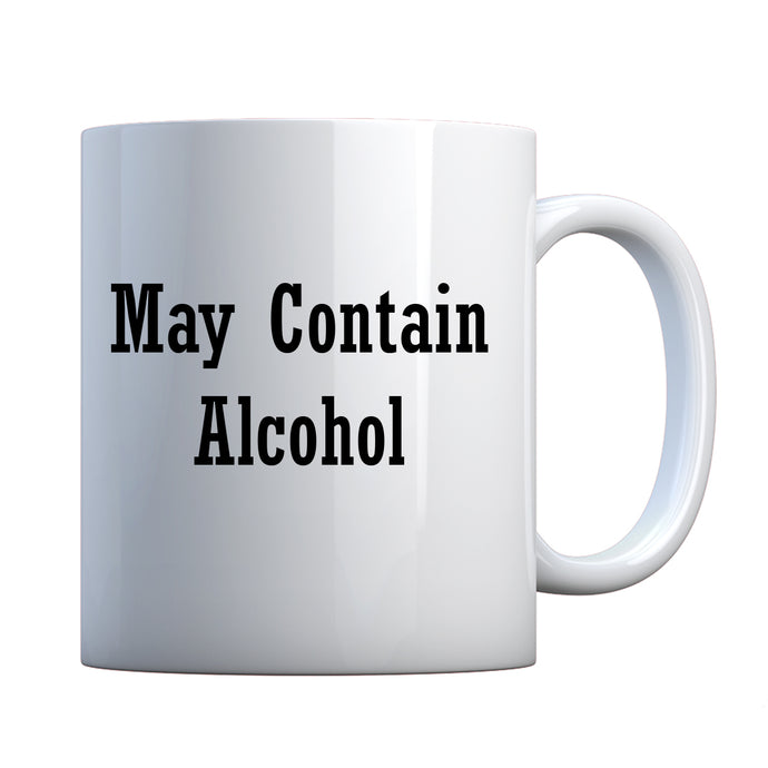May Contain Alcohol Ceramic Gift Mug