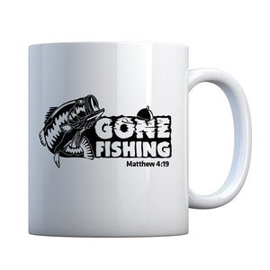 Mug Gone Fishin Ceramic Gift Mug