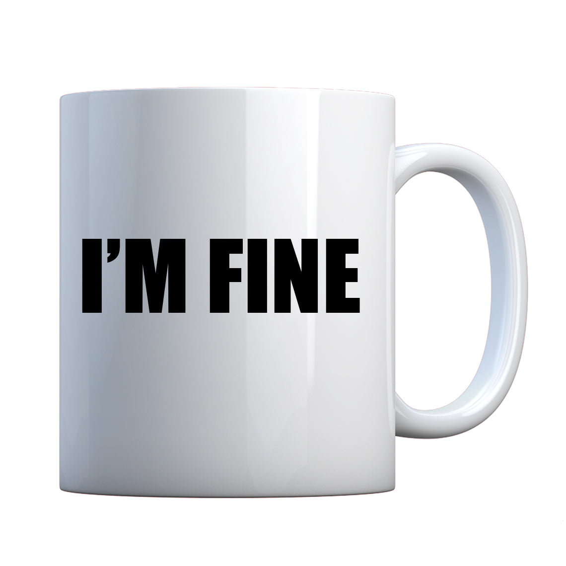 I'm Fine Ceramic Gift Mug