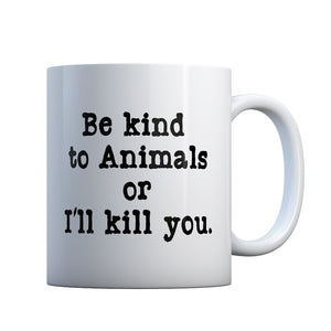 Be Kind to Animals Gift Mug