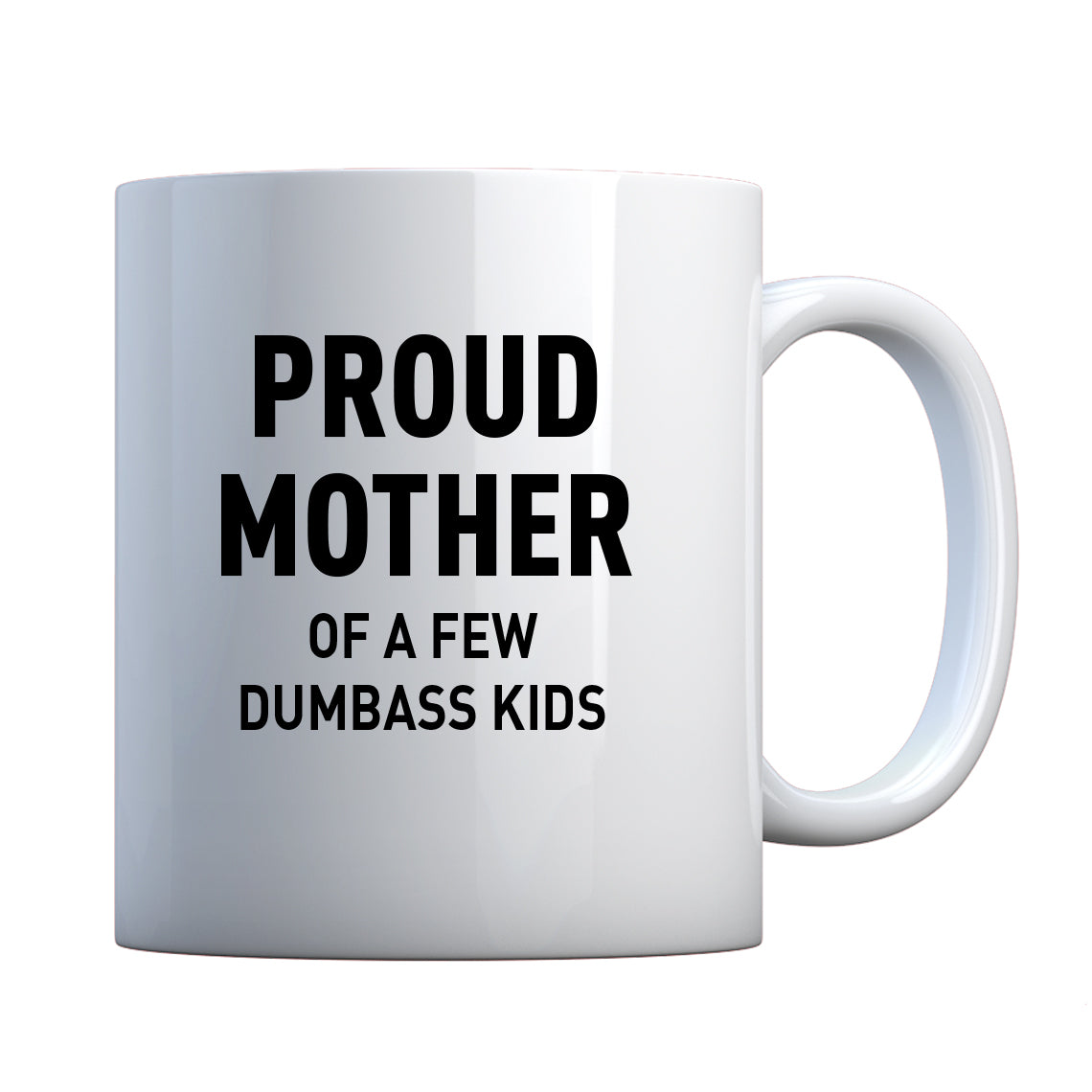 Proud Mother of Dumbass Kids Ceramic Gift Mug
