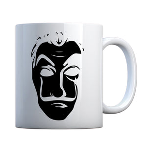 Salvador Dali Face Heist Mask Ceramic Gift Mug