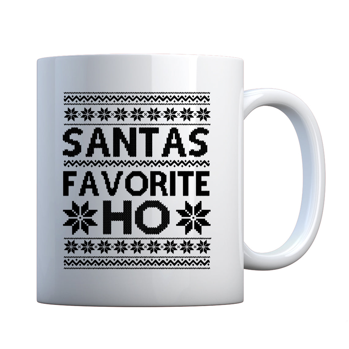 Mug Santas Favorite Ho Ceramic Gift Mug