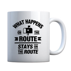 Mug What Happens on the Route Stays on the Route Ceramic Gift Mug