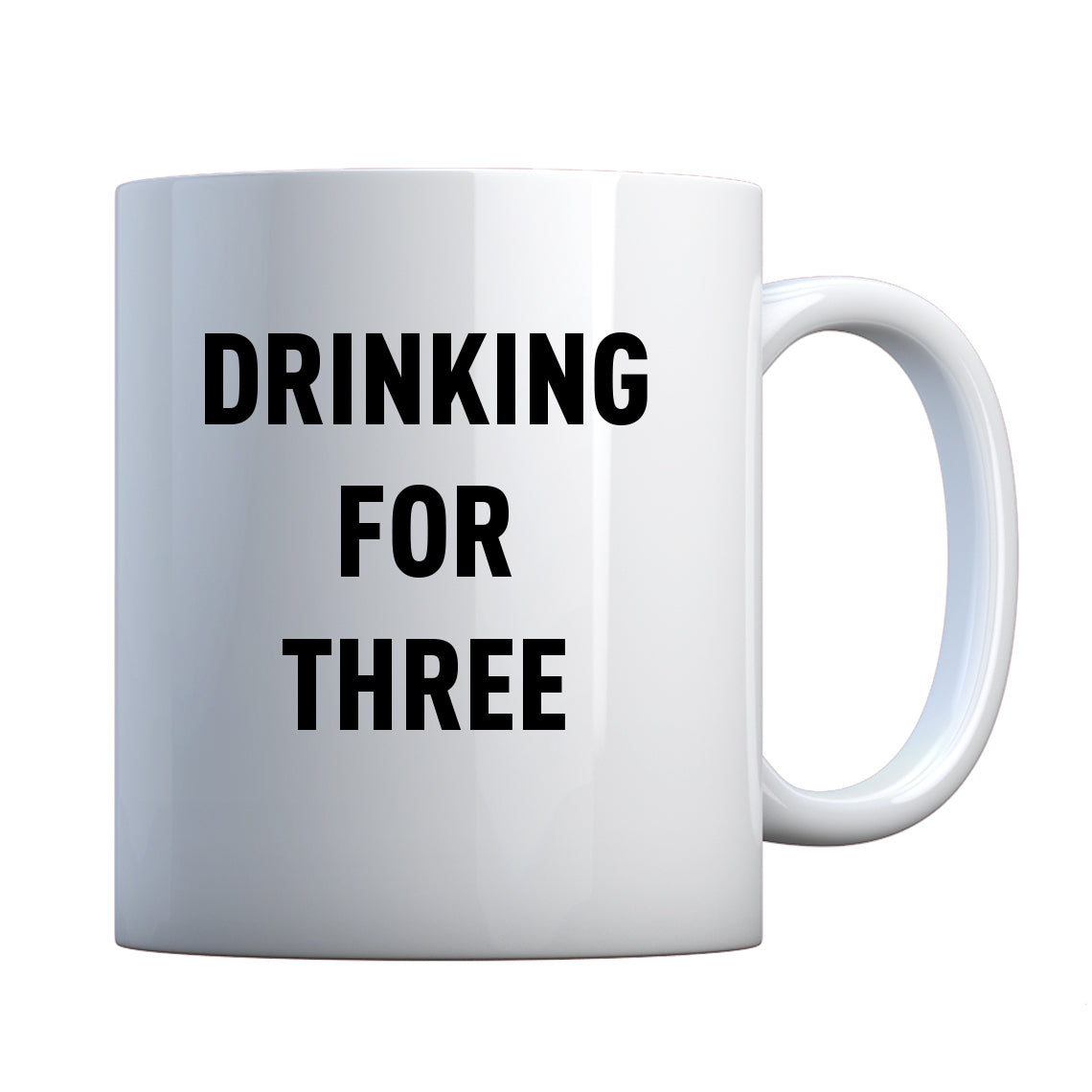Drinking For Three Ceramic Gift Mug