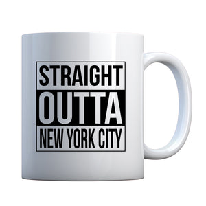 Straight Outta New York City Ceramic Gift Mug