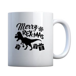 Merry Rex-Mas Ceramic Gift Mug