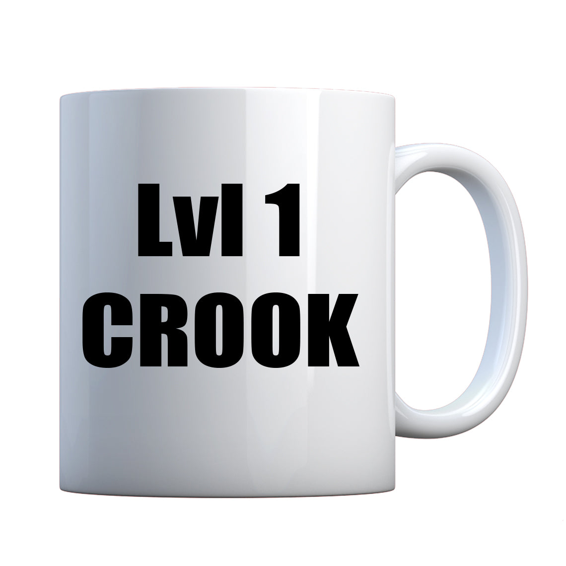 Lvl 1 Crook Ceramic Gift Mug