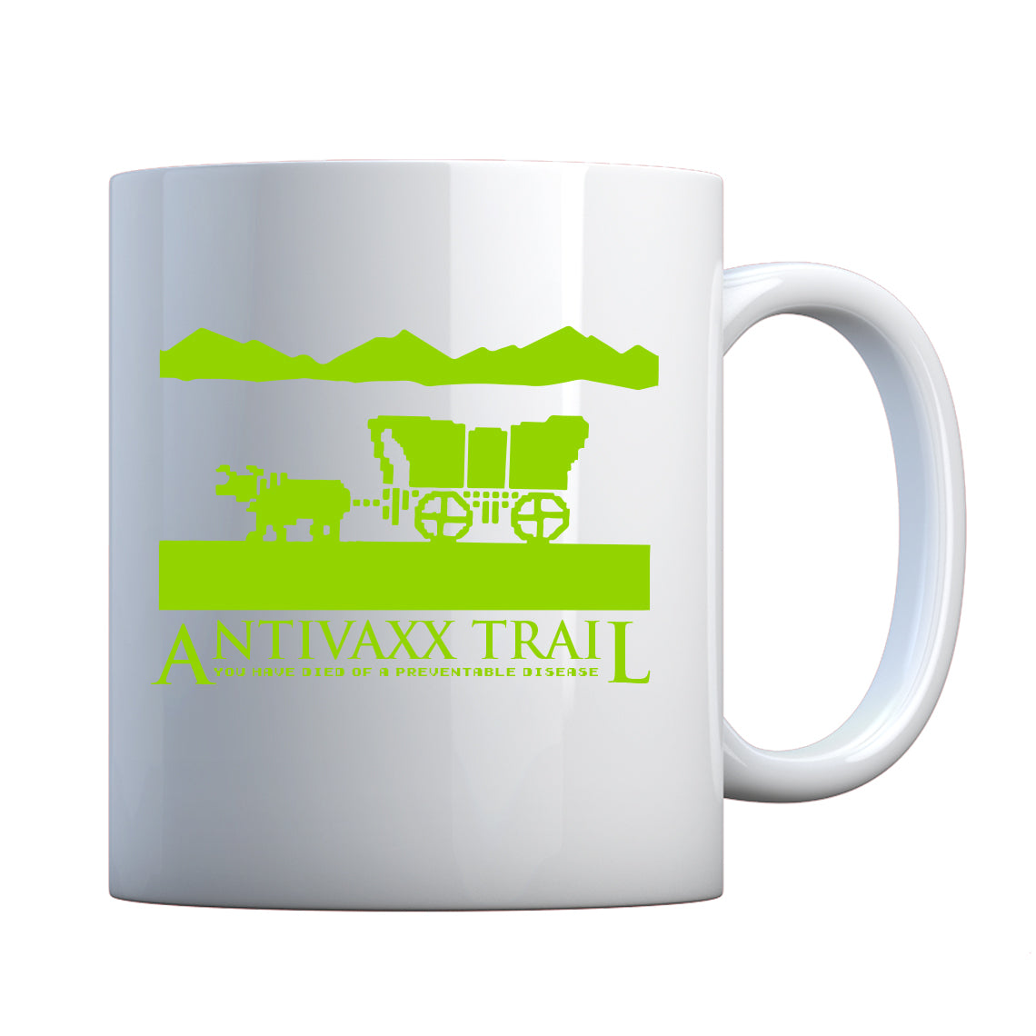Antivaxx Trail Ceramic Gift Mug