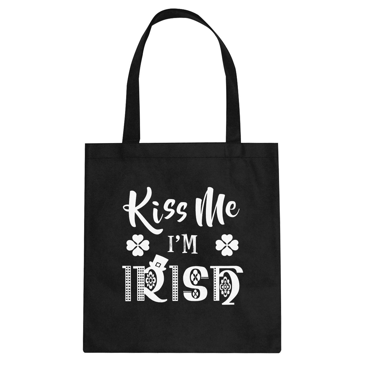 Tote Kiss Me I'm Irish Canvas Tote Bag