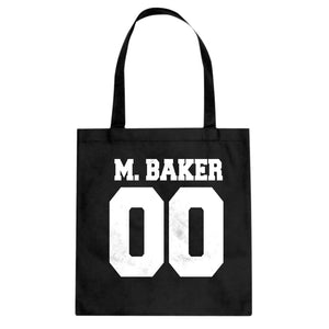 M. BAKER 00 Cotton Canvas Tote Bag