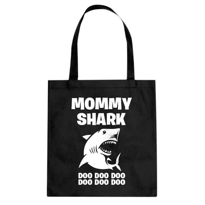 Mommy Shark Cotton Canvas Tote Bag