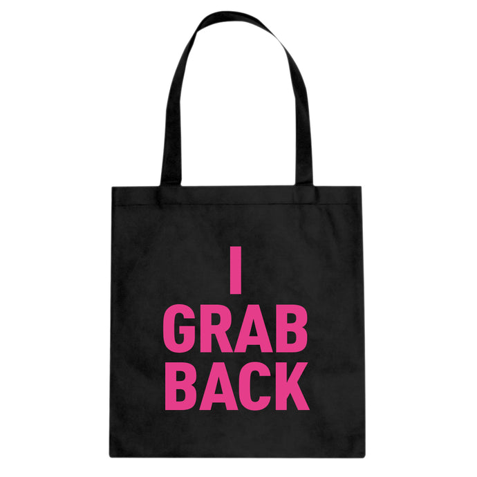 Tote I Grab Back Canvas Tote Bag