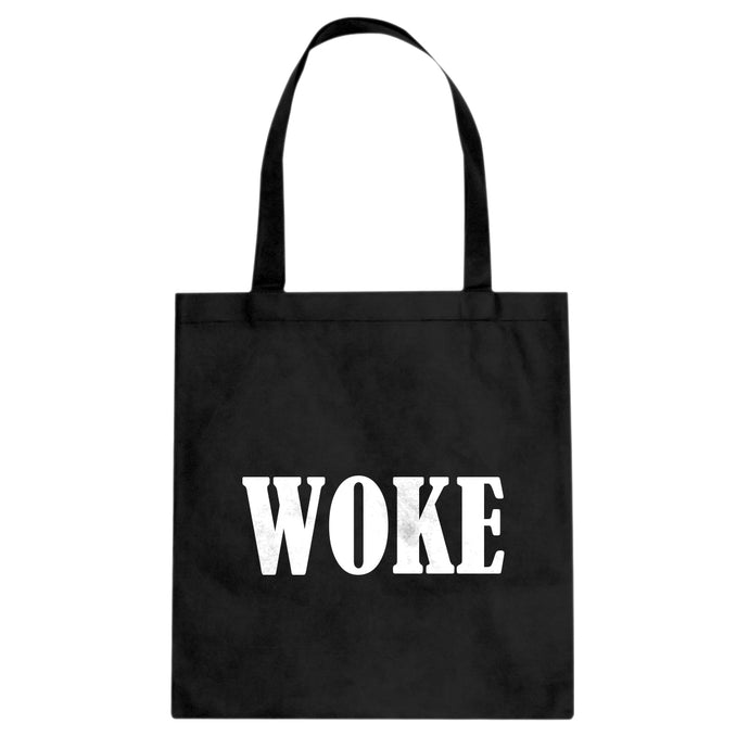 Woke Cotton Canvas Tote Bag