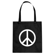 Peace Cotton Canvas Tote Bag