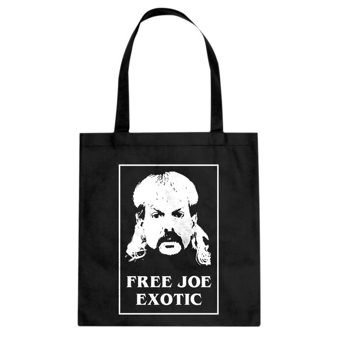 Free Joe Exotic Cotton Canvas Tote Bag