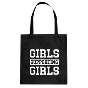 Girls Supporting Girls Cotton Canvas Tote Bag
