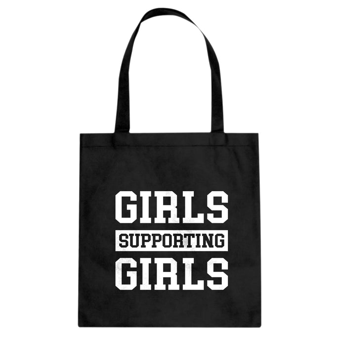 Girls Supporting Girls Cotton Canvas Tote Bag