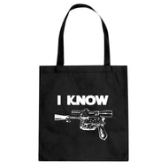 Tote I Know Canvas Tote Bag