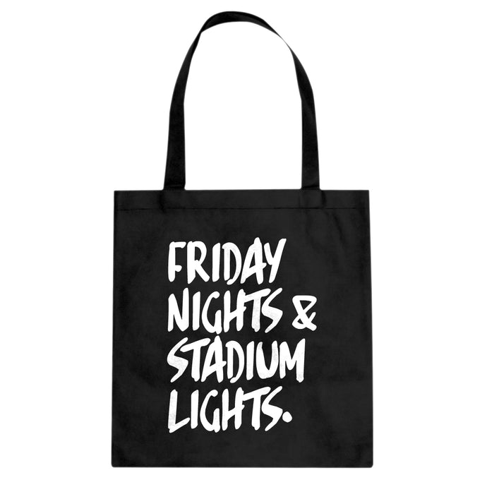 Tote Friday Nights Stadium Lights Canvas Tote Bag