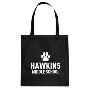 Hawkins Middle School Cotton Canvas Tote Bag