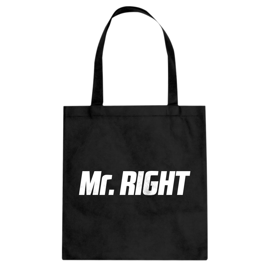 Tote Mr. Right Canvas Tote Bag
