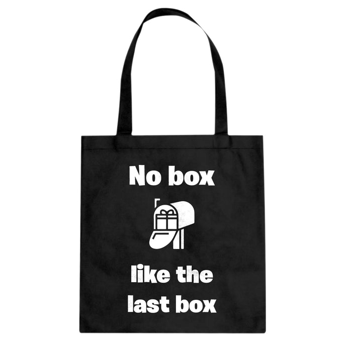 No box like the last box Cotton Canvas Tote Bag