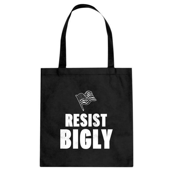 Tote Resist Bigly Canvas Tote Bag