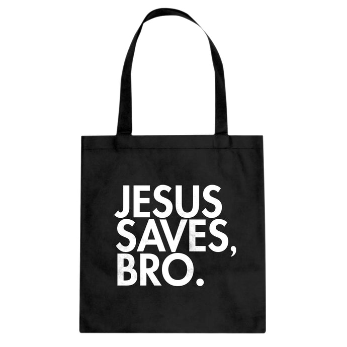 Tote Jesus Saves Bro Canvas Tote Bag