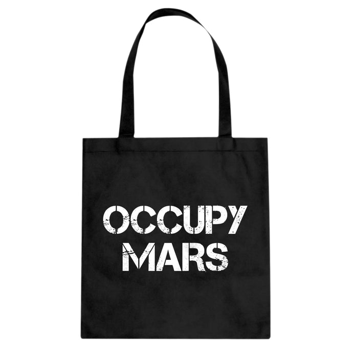 Occupy Mars Cotton Canvas Tote Bag