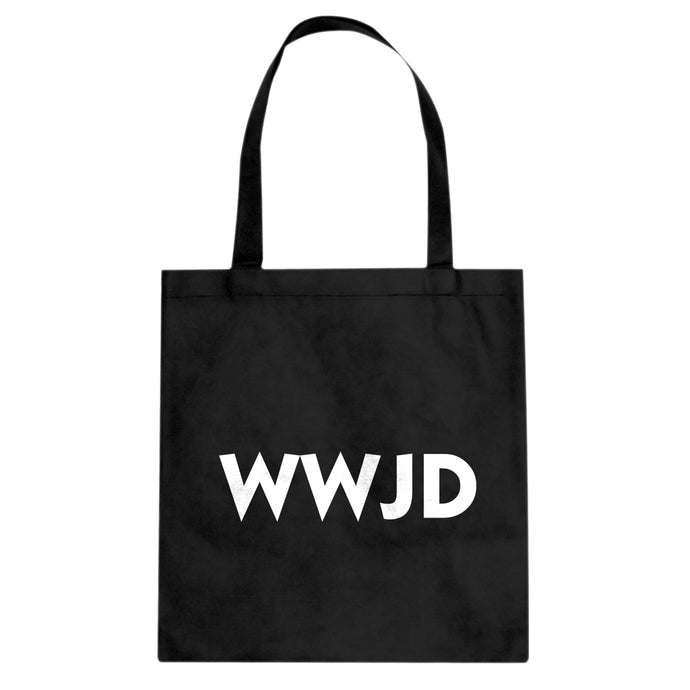 WWJD Cotton Canvas Tote Bag