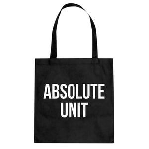Absolute Unit Cotton Canvas Tote Bag