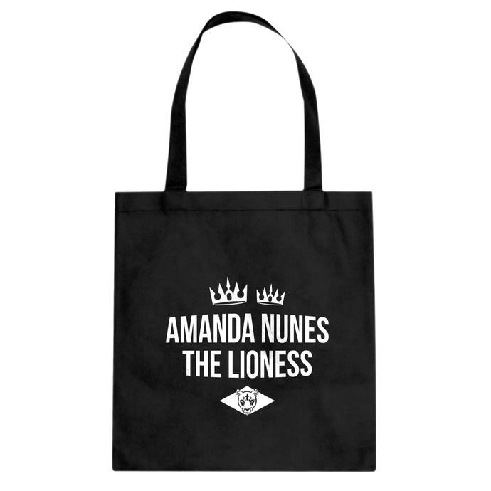 Nunes the Lioness Cotton Canvas Tote Bag