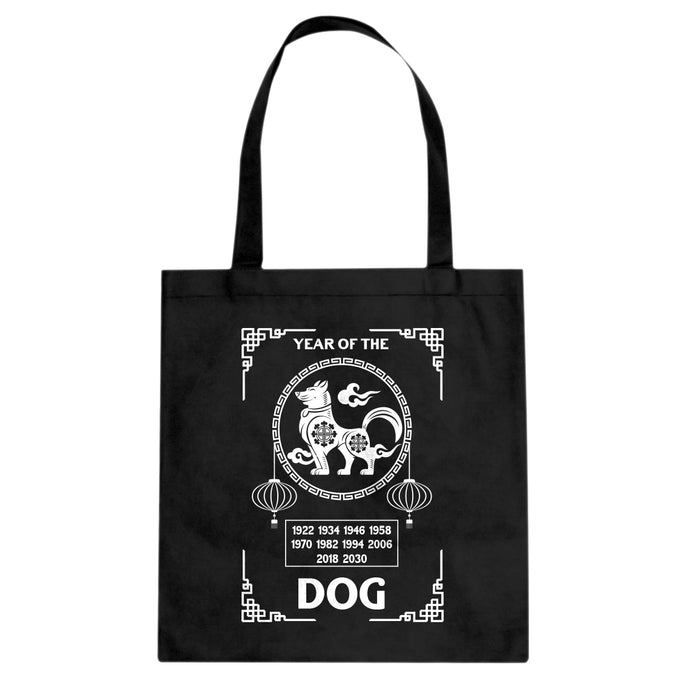 Tote Year of the Dog Canvas Tote Bag
