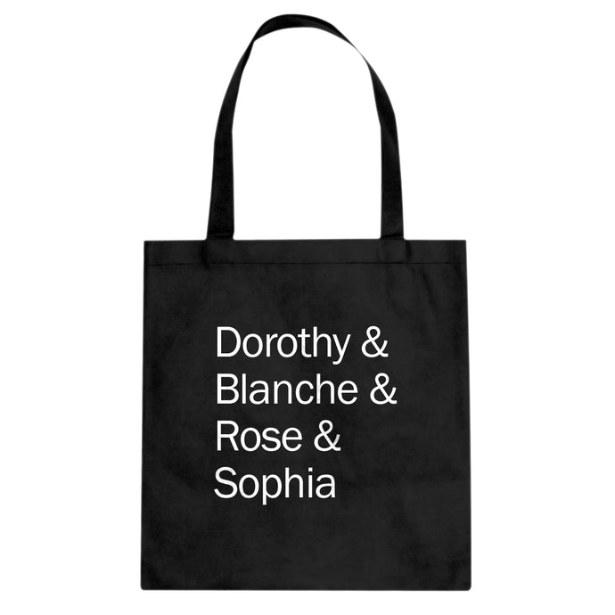Tote Golden Names Canvas Tote Bag