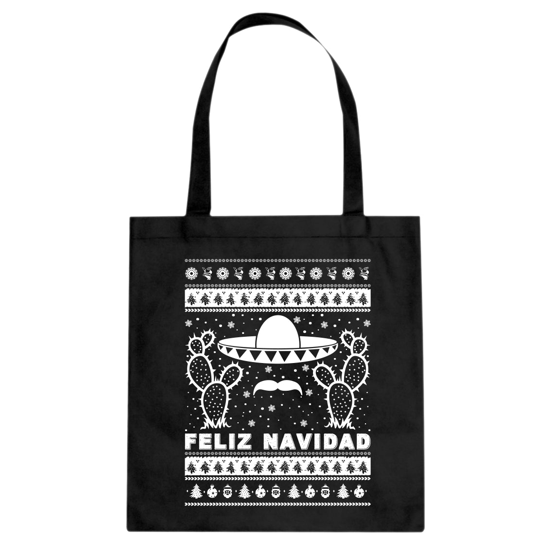 Tote Feliz Navidad Canvas Tote Bag