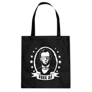 Free AF Cotton Canvas Tote Bag