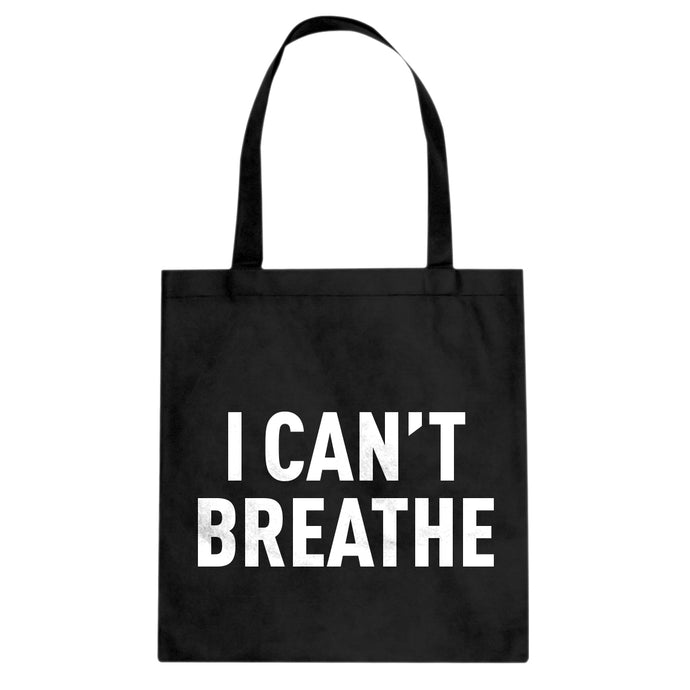I Can't Breathe Cotton Canvas Tote Bag
