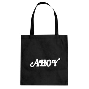 Ahoy Cotton Canvas Tote Bag