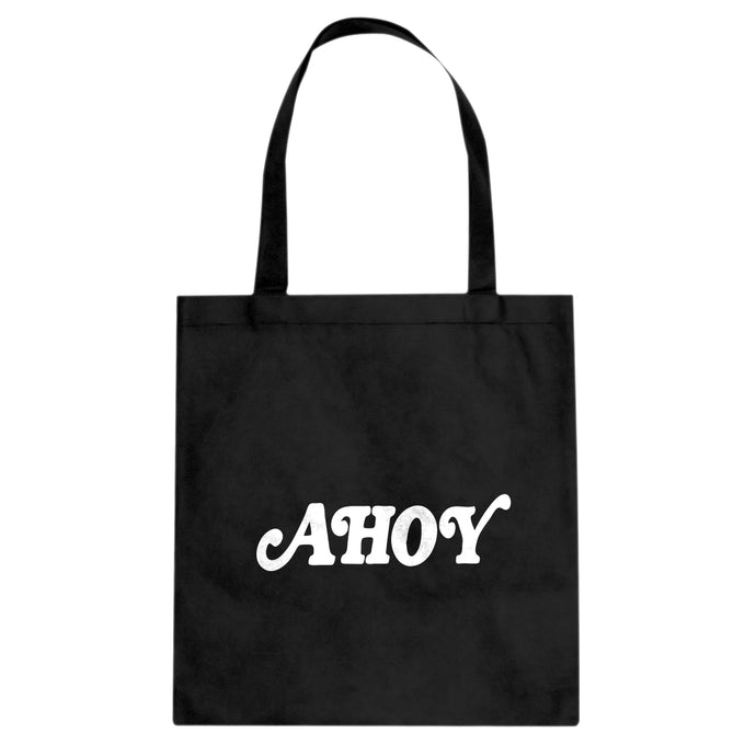 Ahoy Cotton Canvas Tote Bag