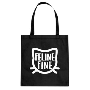 Tote Feline Fine Canvas Tote Bag